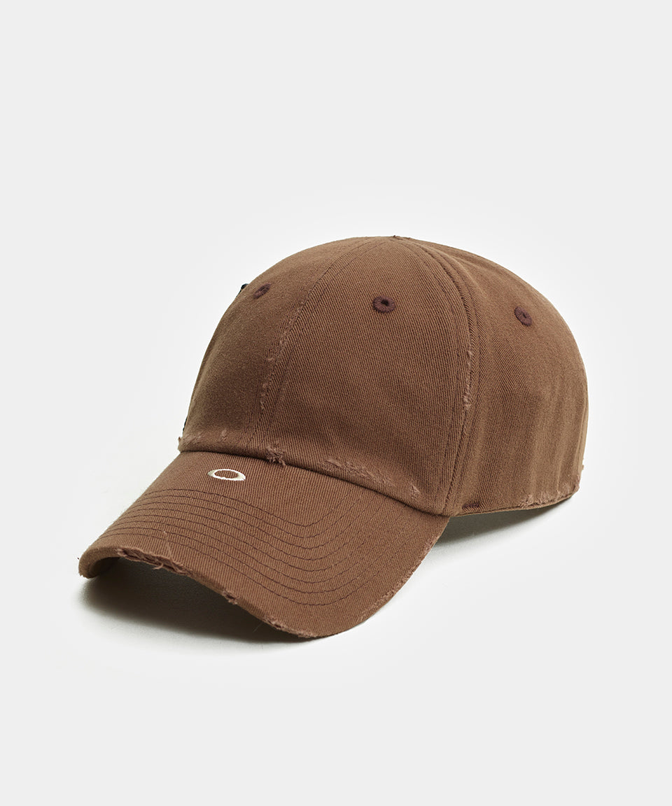 Piet + Oakley Nano Logo Cap  - Dark Brown