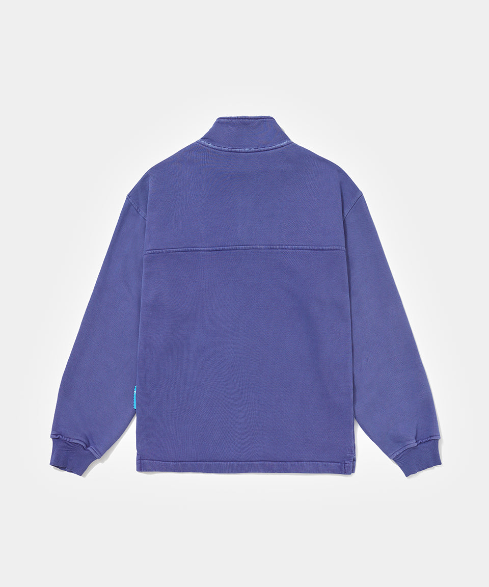 Carbon Zip Up Sweater