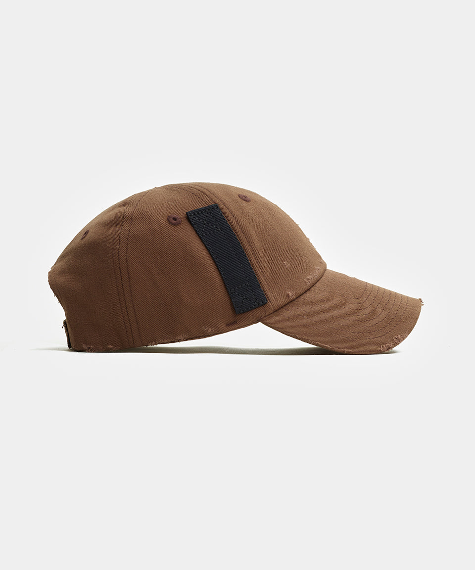 Piet + Oakley Nano Logo Cap  - Dark Brown
