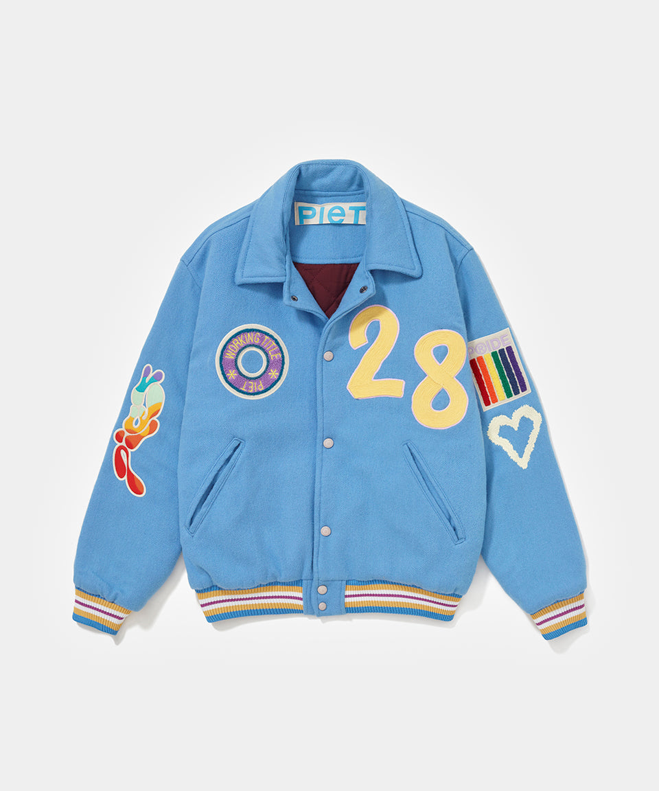 Varsity Jacket Pride Is A Riot Piet x Working Title
