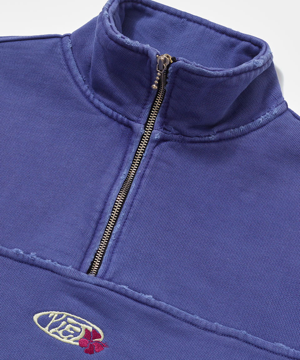 Carbon Zip Up Sweater