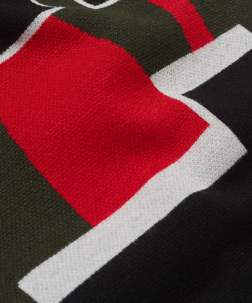 PIET F.C. Football Knitted Scarf - Multicolor