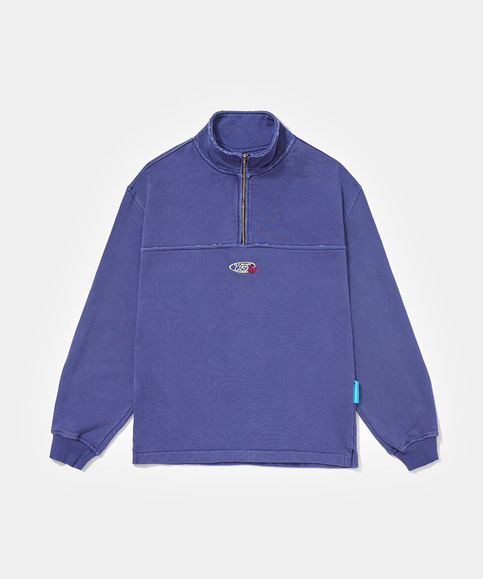 Carbon Zip Up Sweater