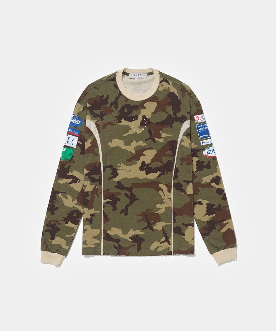 Vest Long Sleeve Camo T-shirt