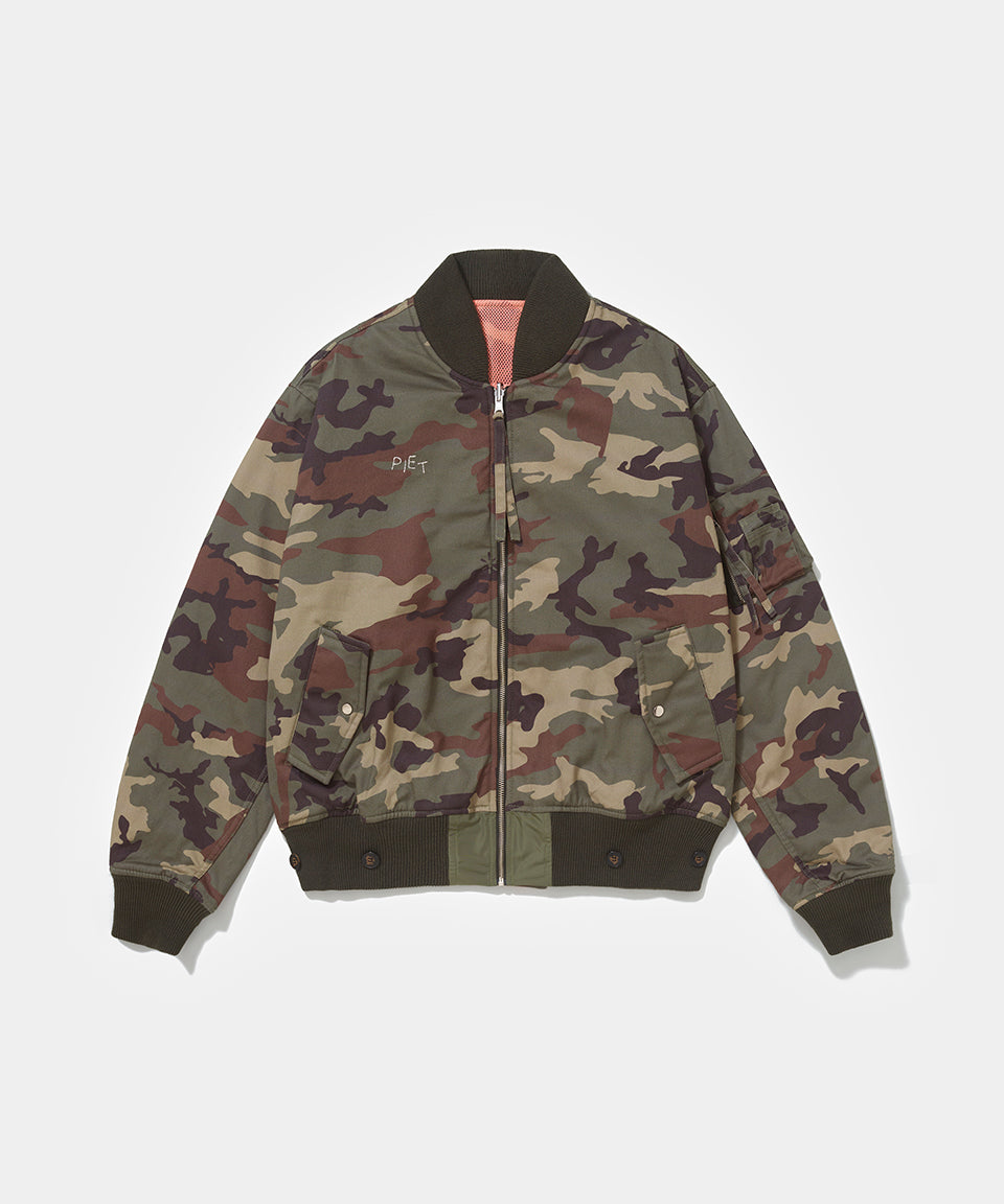 Double Face Camo Jacket