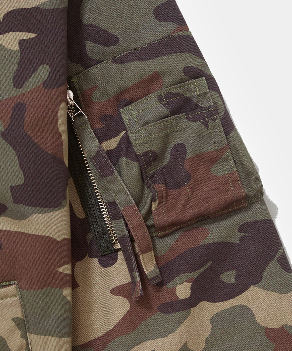 Double Face Camo Jacket