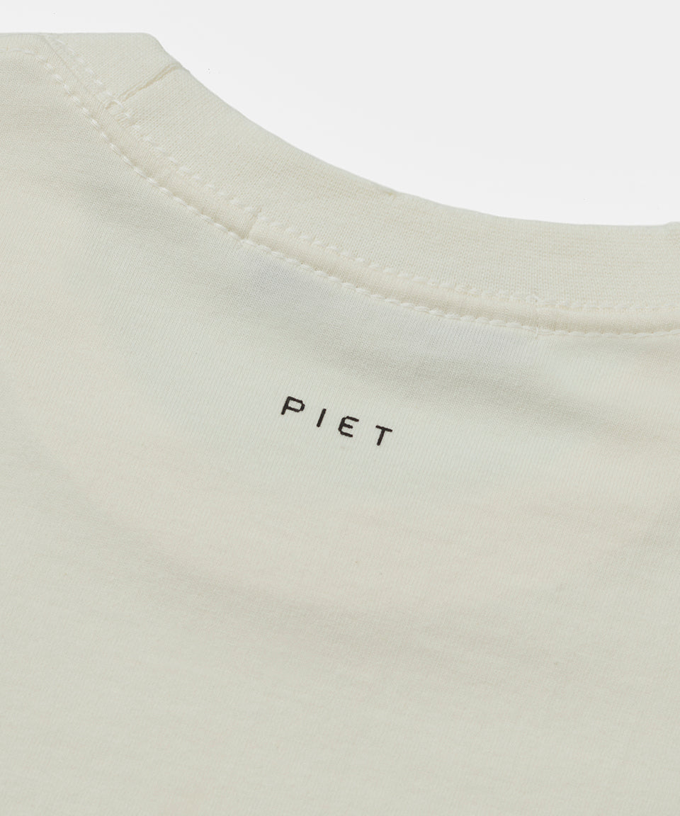 Illustrated Relaxed T-shirt - Bone White