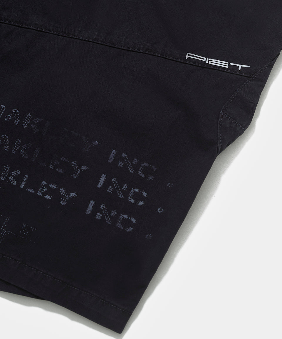 Piet + Oakley Oversized Shorts - Vintage Black