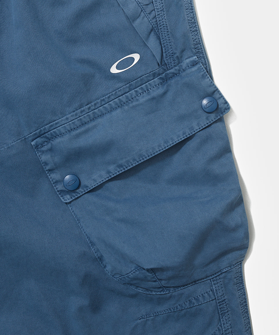 Piet + Oakley Oversized Shorts - Steel Blue