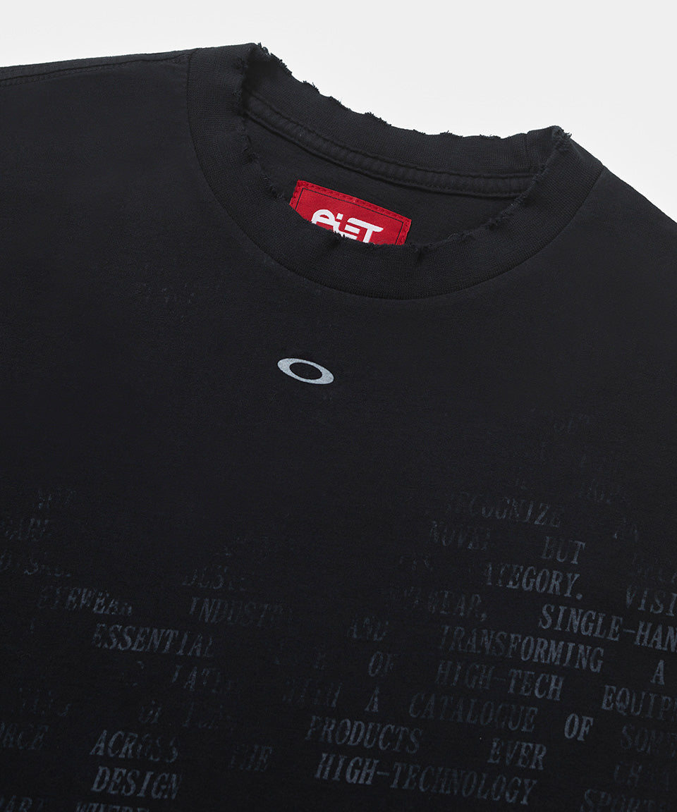 Piet + Oakley Faded Manifest T-shirt - Vintage Black