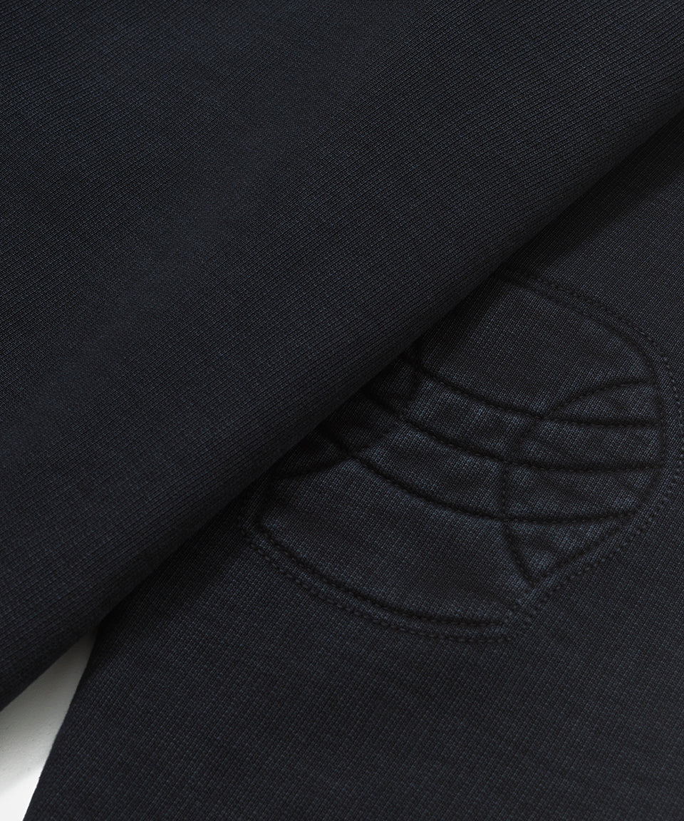 Piet + Oakley Padded Hoodie - Vintage Black