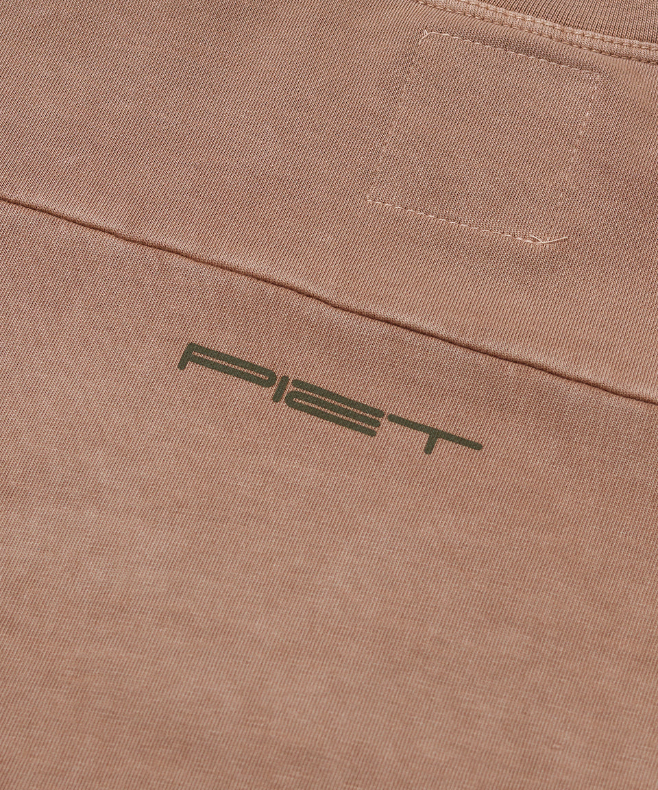 Piet + Oakley Long Sleeve T-shirt - Dark Tan