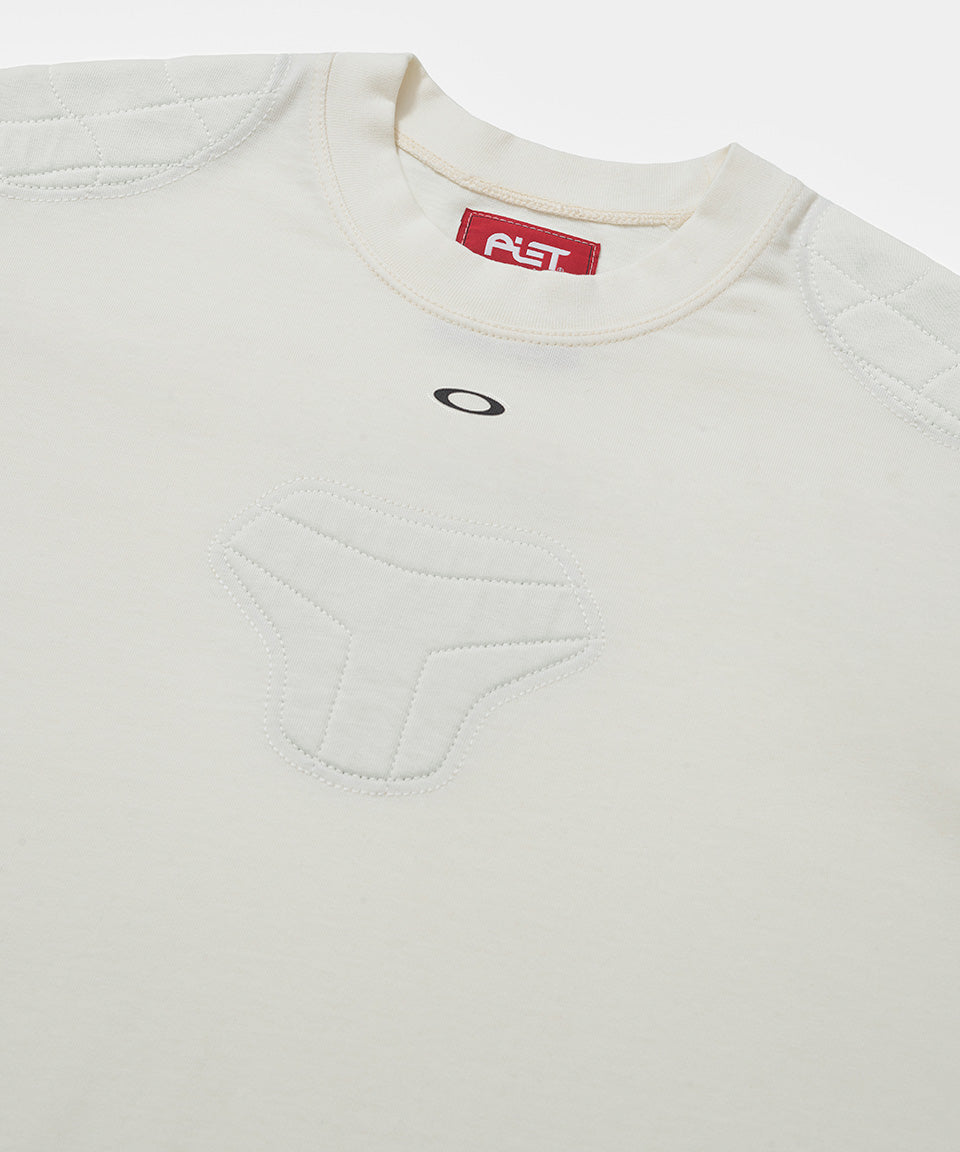 Piet + Oakley Long Sleeve T-shirt - Bone white