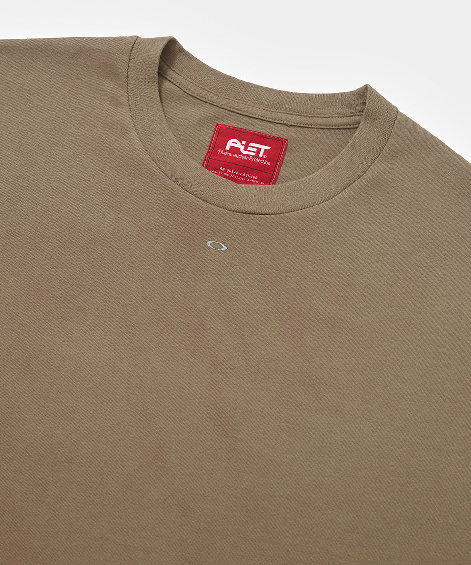 Piet + Oakley Nano Logo T-shirt - Dark tan