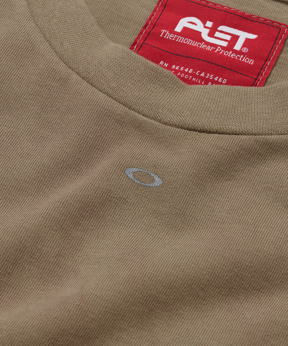 Piet + Oakley Nano Logo T-shirt - Dark tan