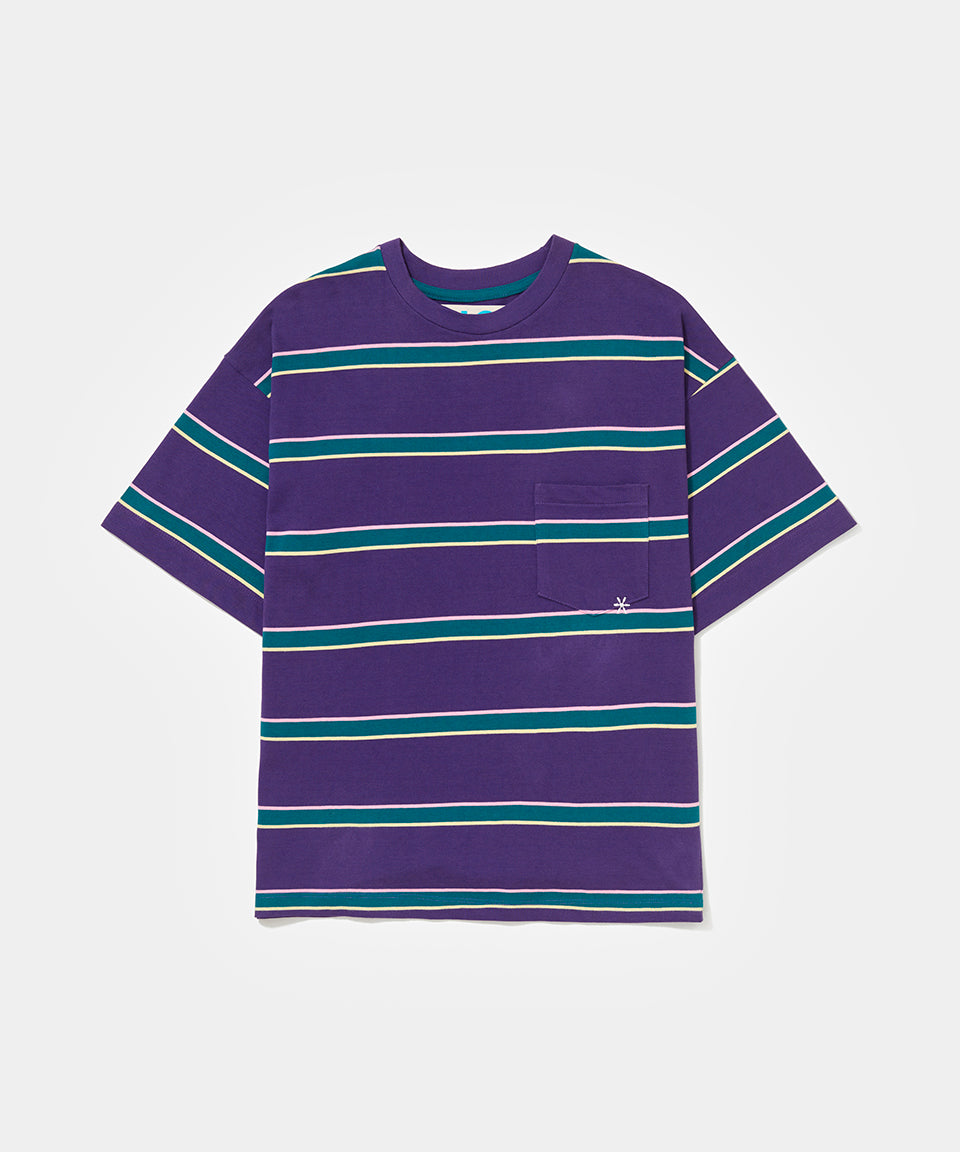 Striped Patchwork T-Shirt