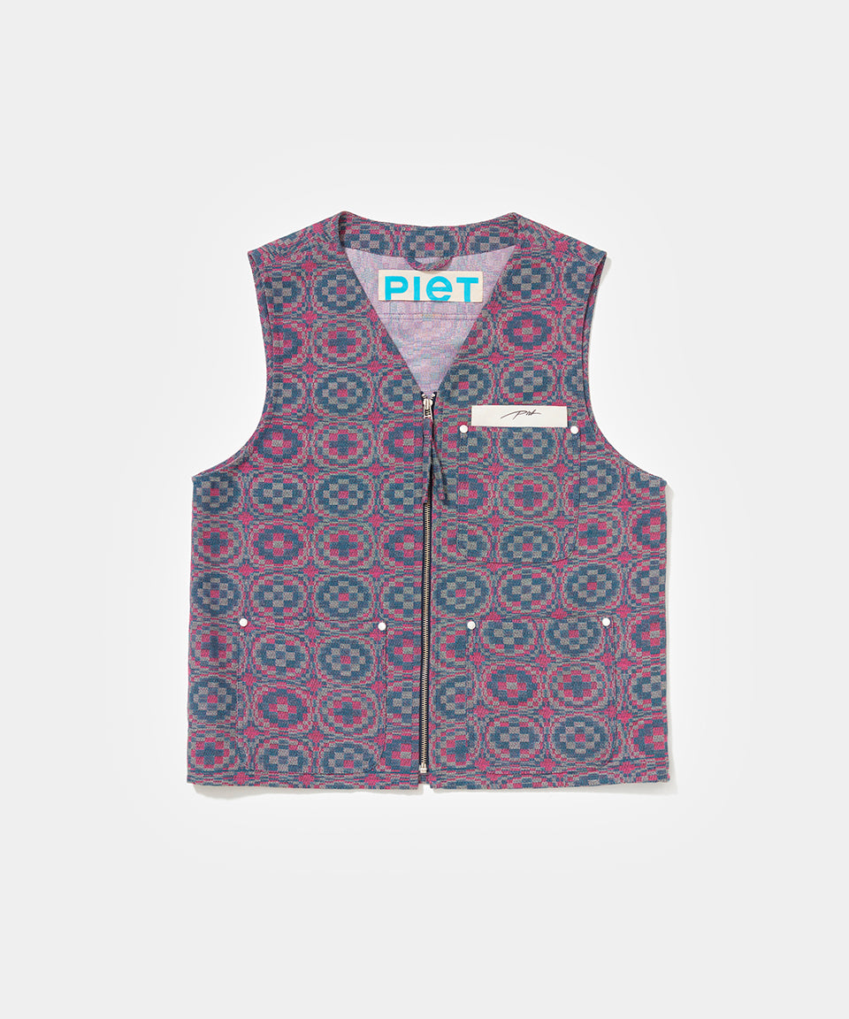 Jacquard Psy Vest