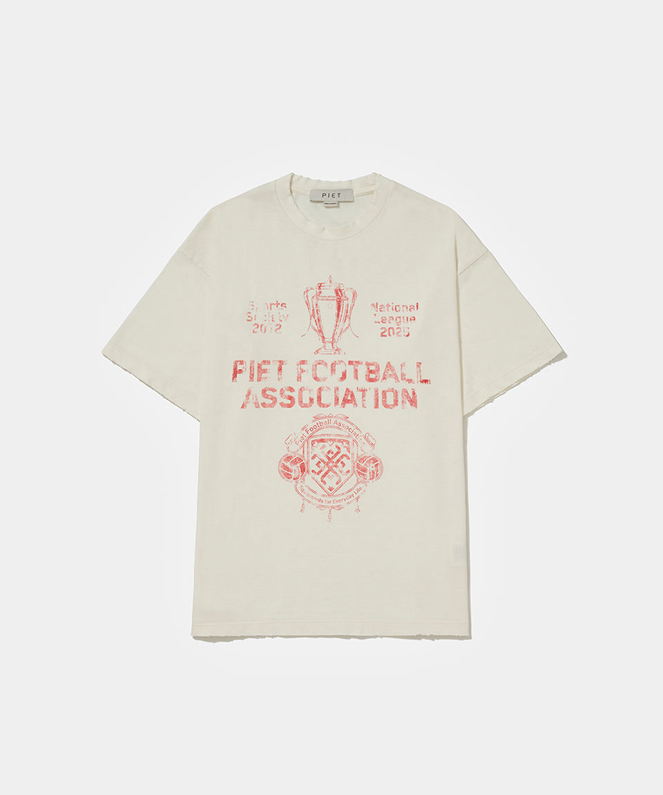 Football Association T-shirt Bone White